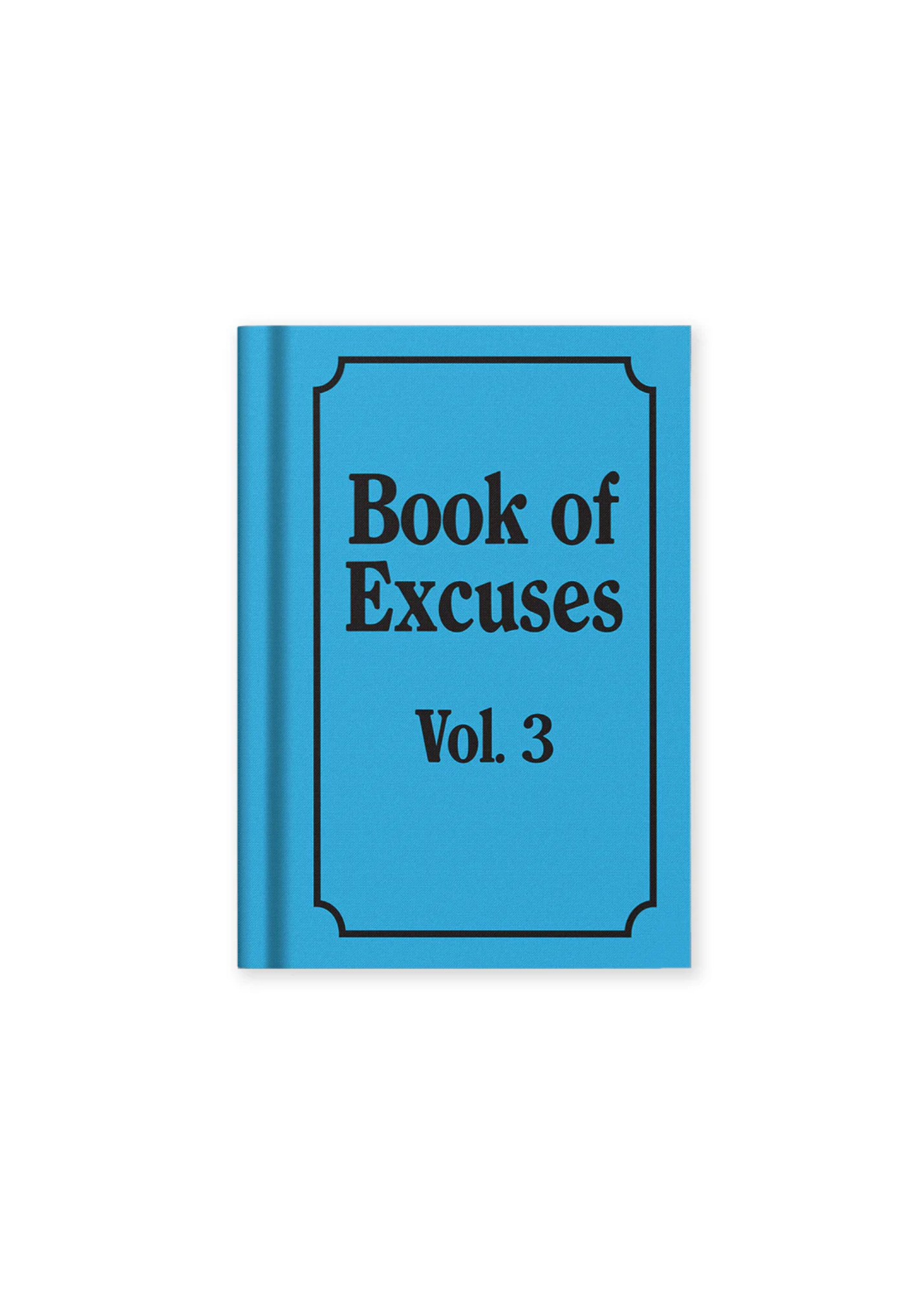 Ohh Deer - ‘Book of Excuses’ Mini A7 Fabric Bound Notebook