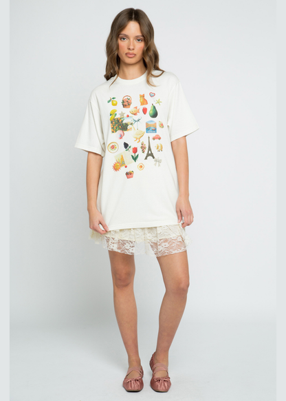 Daisy Street - Oversized Trinkets Tee