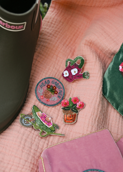 My Doris - Head Gardener Pink Brooch