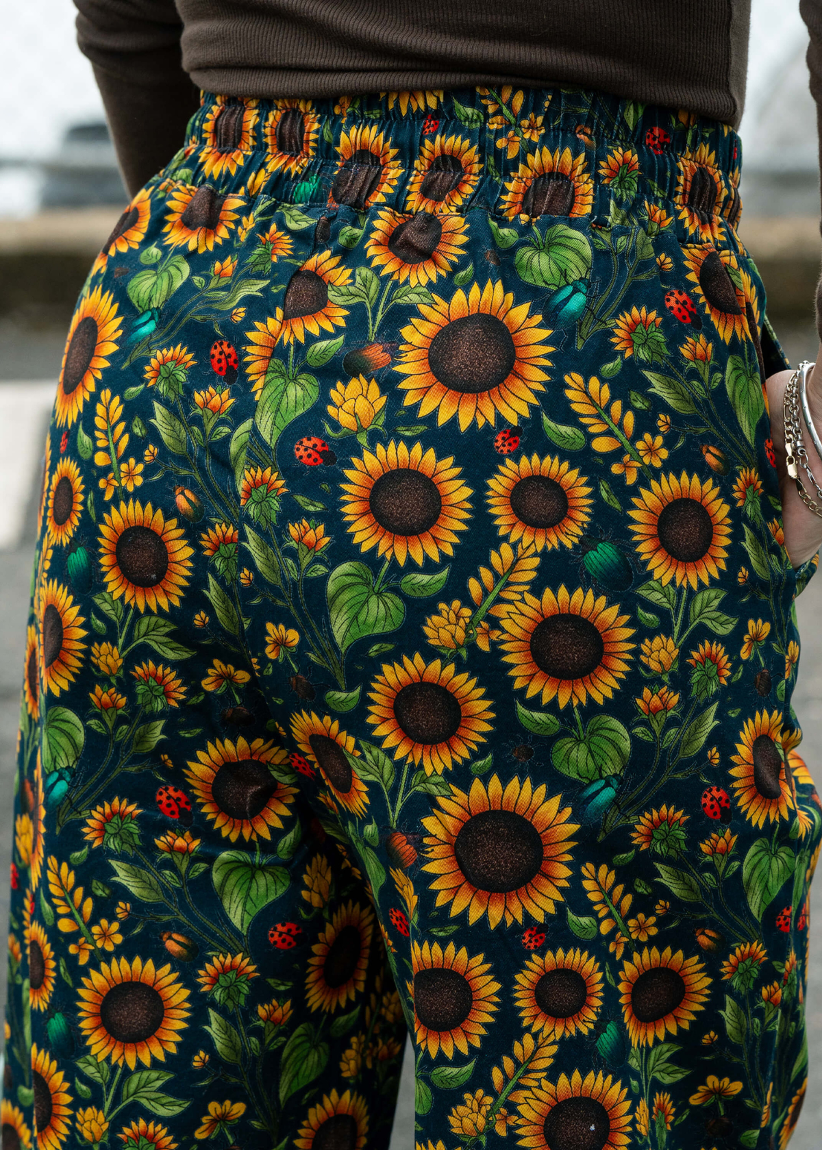 Rebel Romance - Sunflower Wide Leg Charity Trousers
