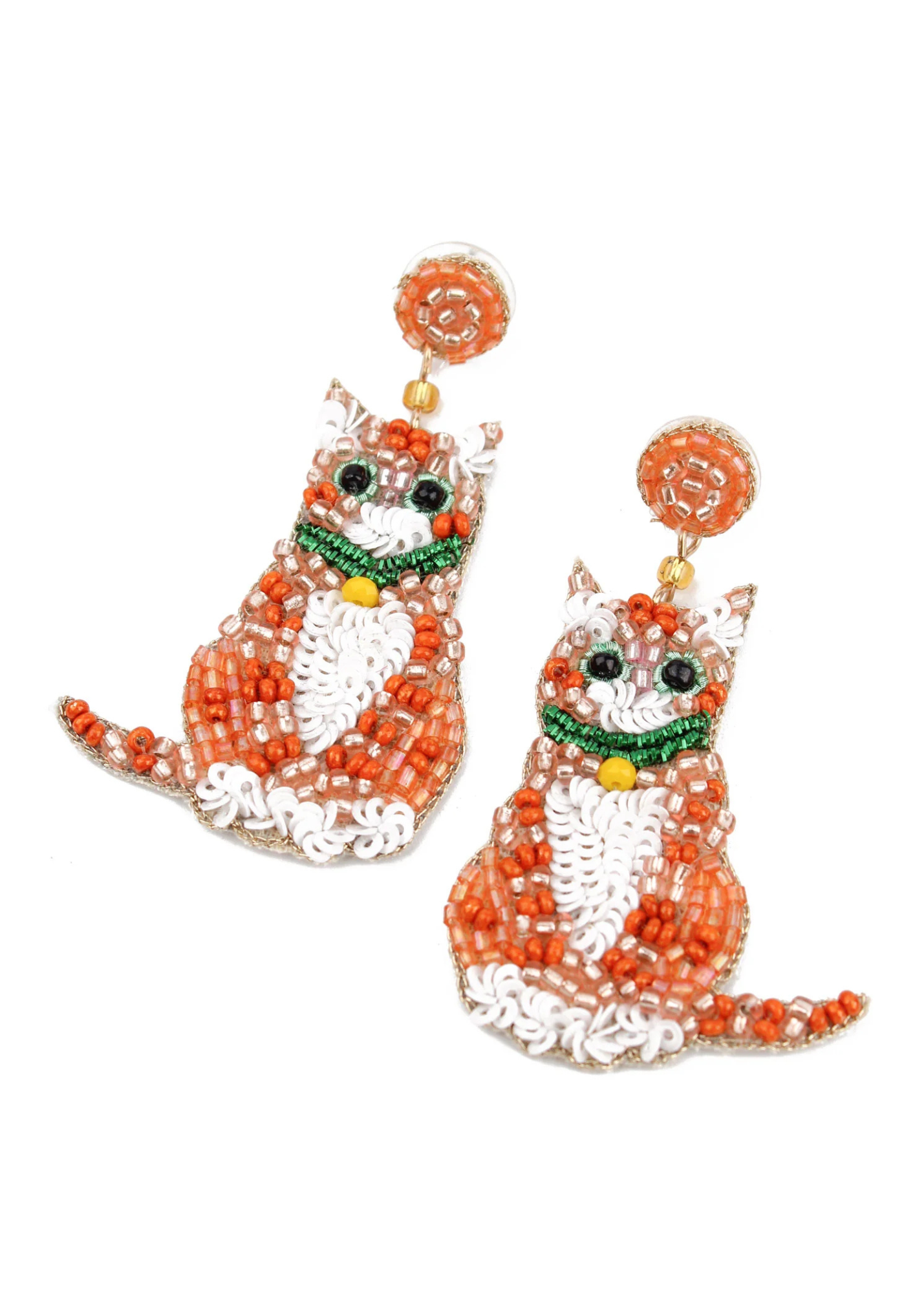 My Doris - Ginger Cat Earrings