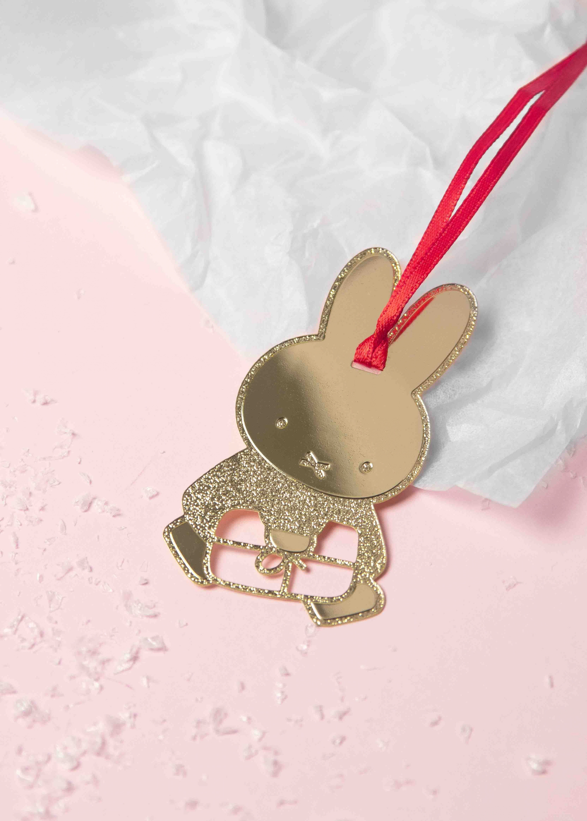 Miffy - Metal Miffy Present Hanging Decoration