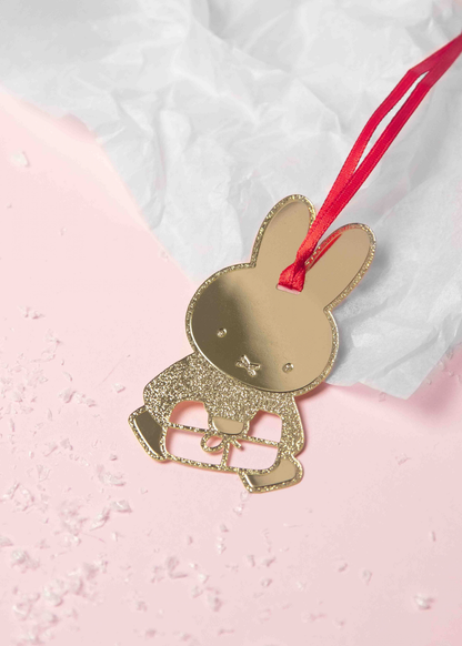 Miffy - Metal Miffy Present Hanging Decoration
