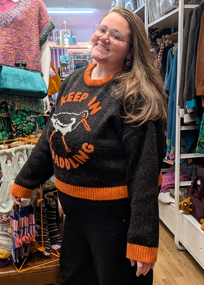 Home of Rainbows - 'Keep on Skedaddling' Oystercatcher Jumper