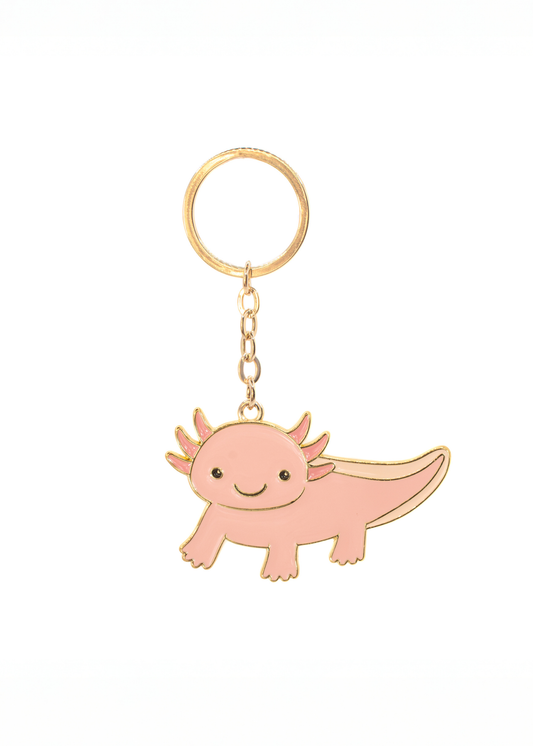 Sass & Belle - Axolotl Enamel Keyring