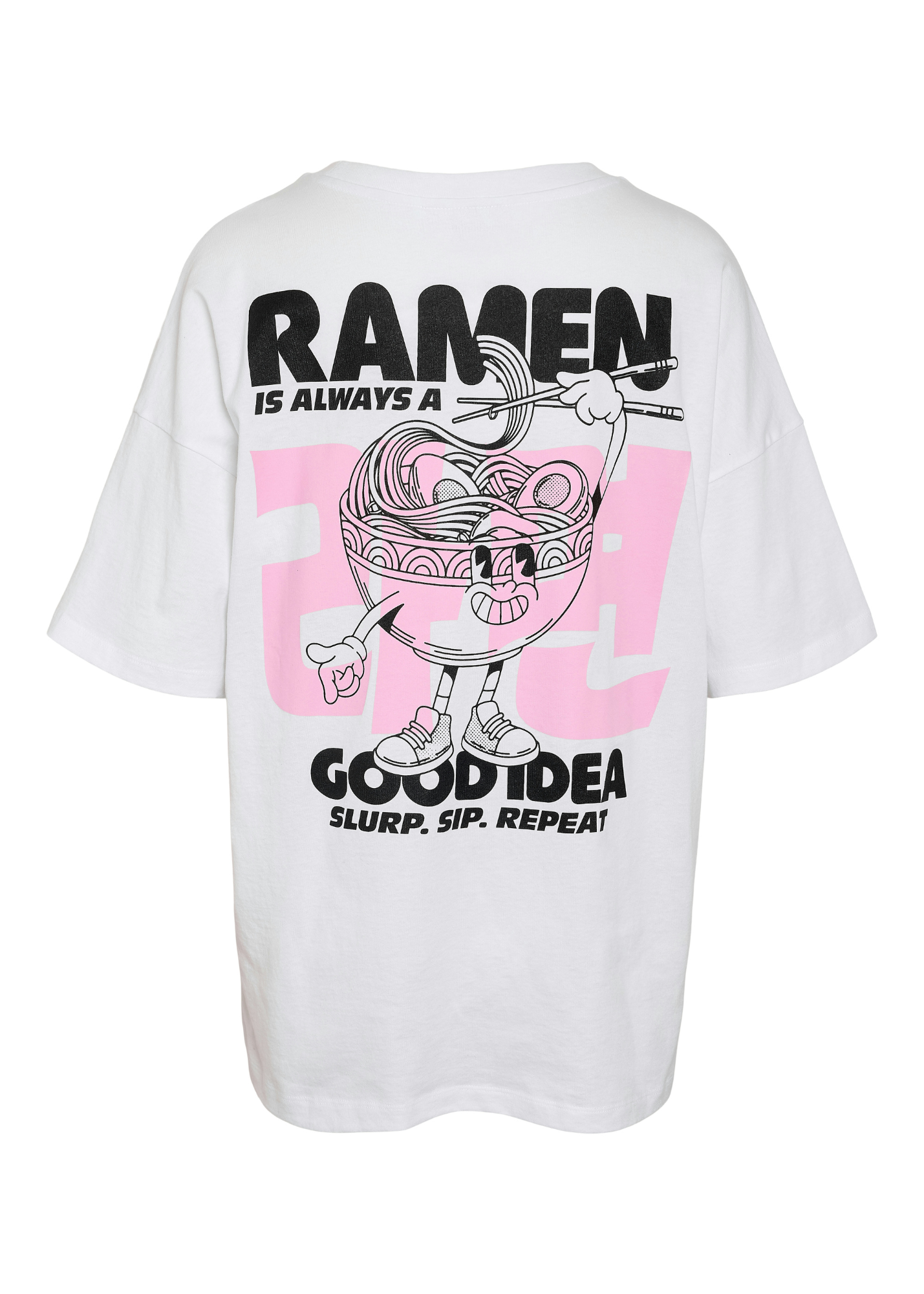 Noisy May - White Ramen Bowl Tee