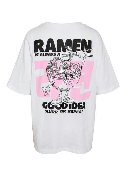 Noisy May - White Ramen Bowl Tee