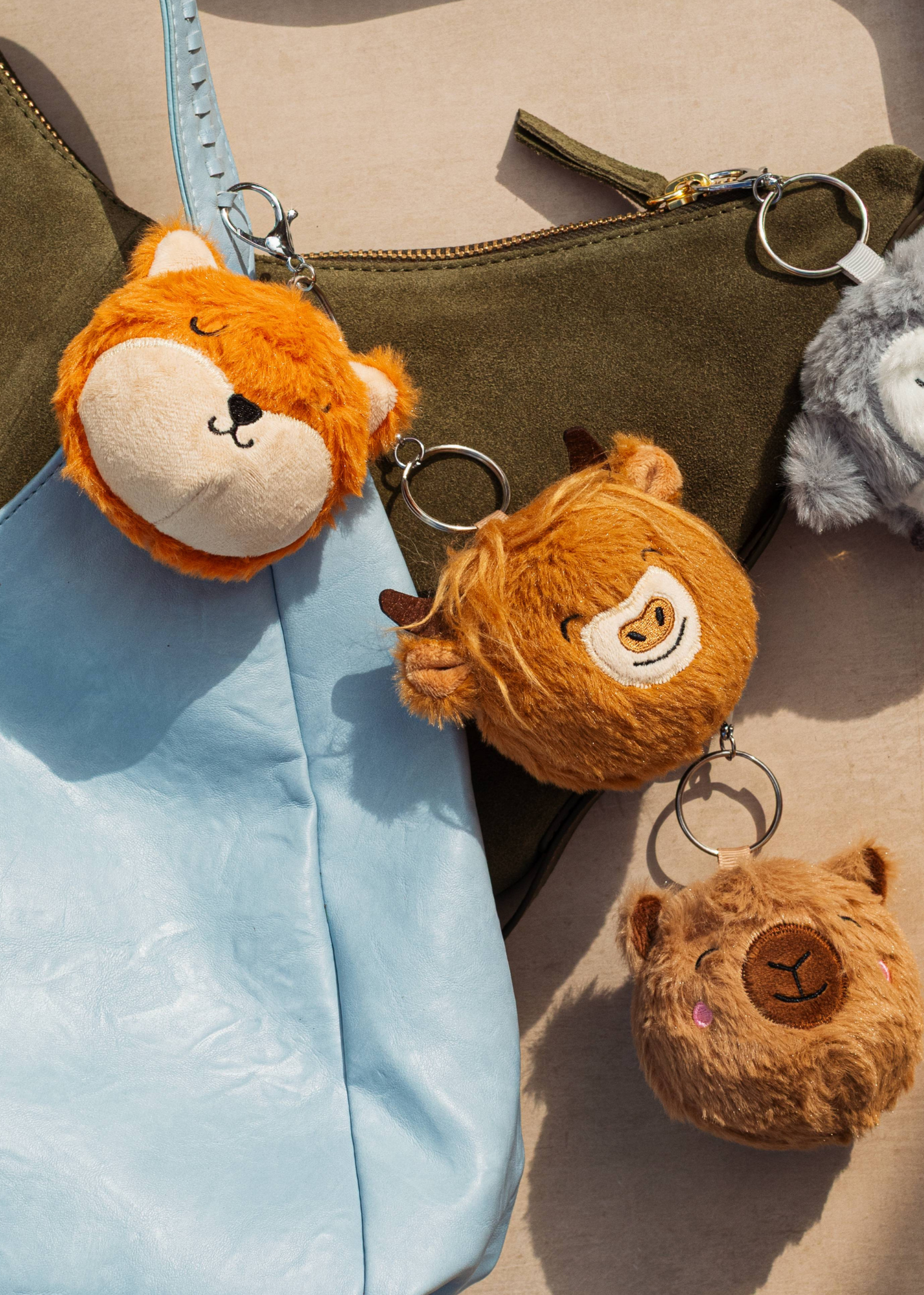 Sass & Belle - Capybara Stress Ball Bag Charm