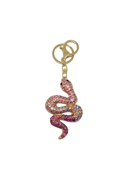 The Edit - Pink Snake Keyring