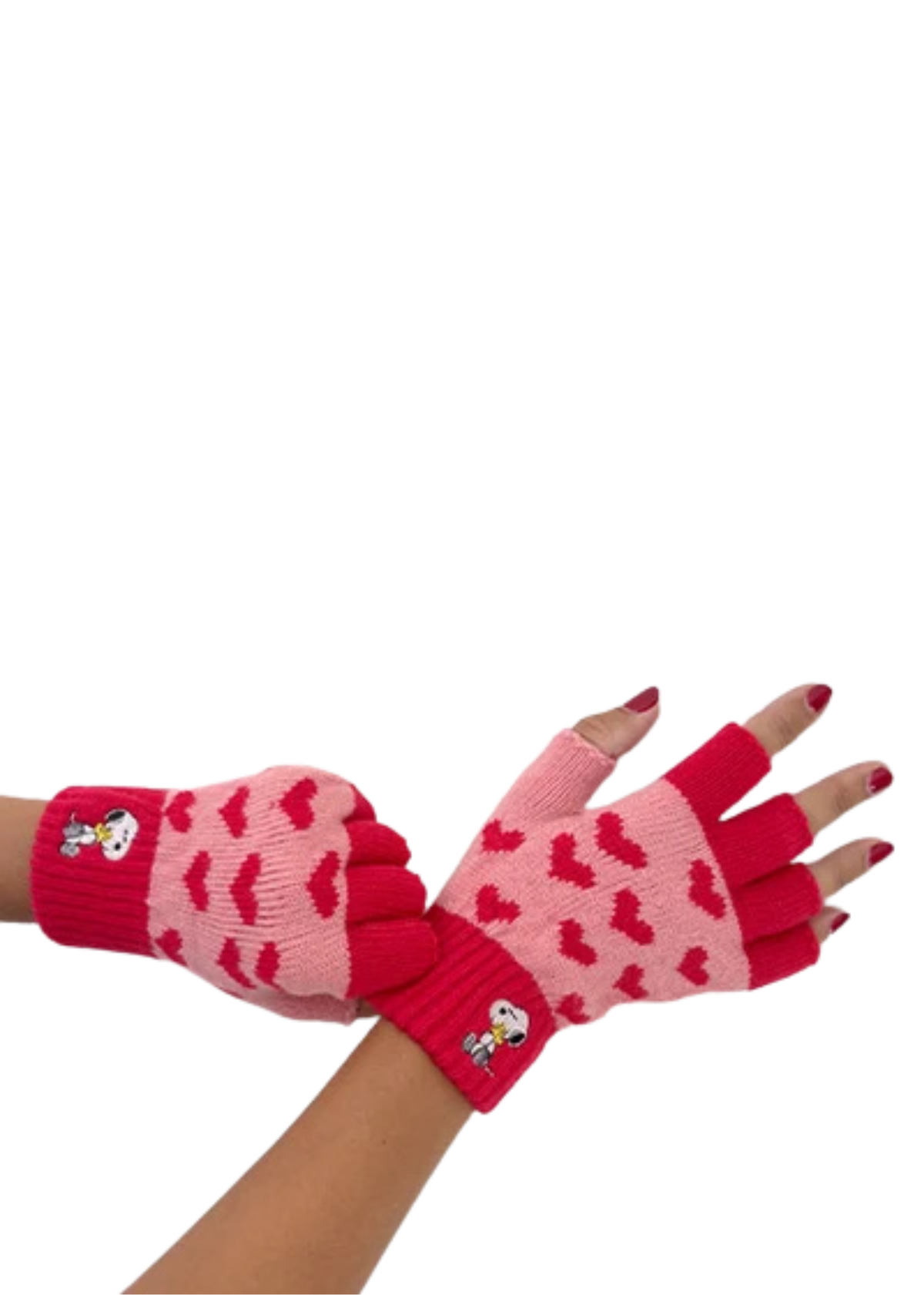 House of Disaster - Peanuts Love Fingerless Gloves