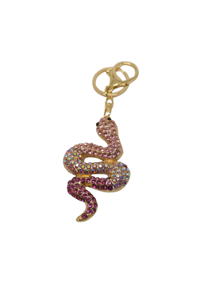The Edit - Pink Snake Keyring