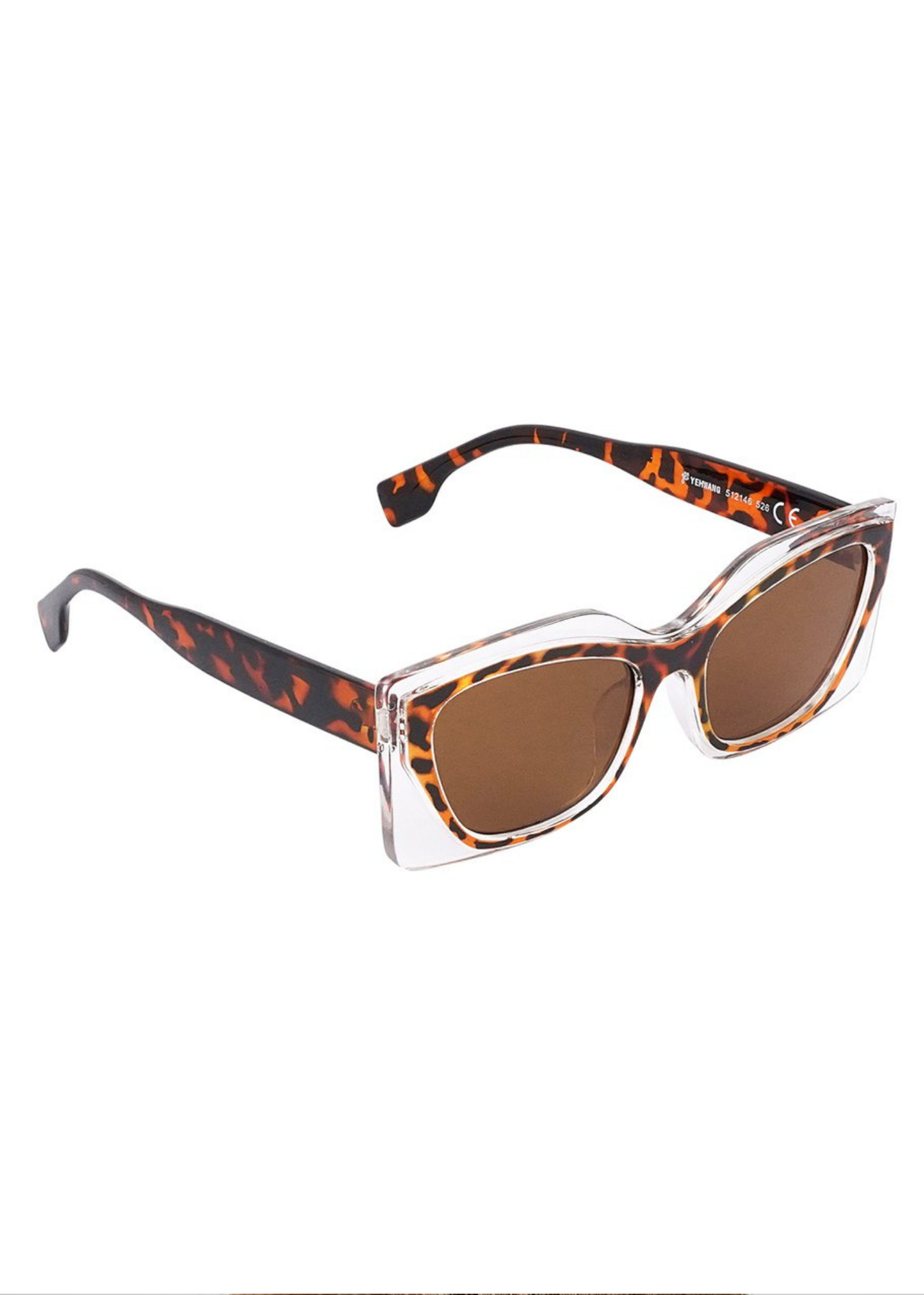 The Edit - Double Frame Sunglasses in Tortoiseshell