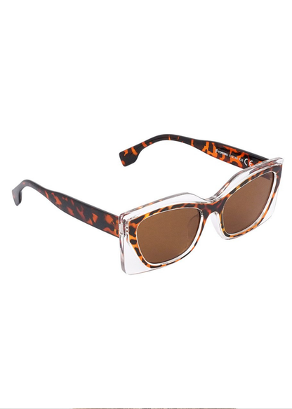 The Edit - Double Frame Sunglasses in Tortoiseshell