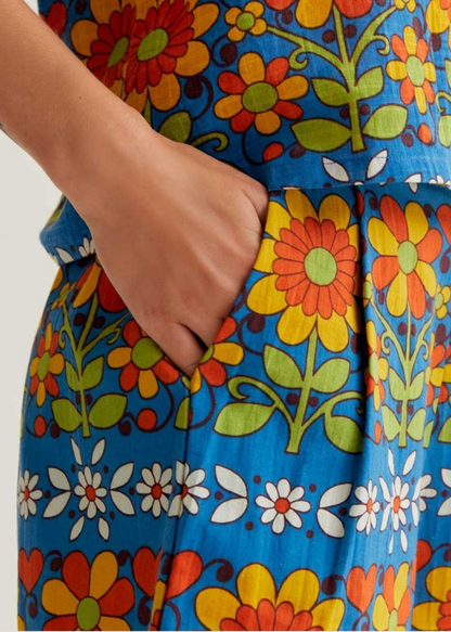 Compañia Fantastica - Retro Garden Print Shorts