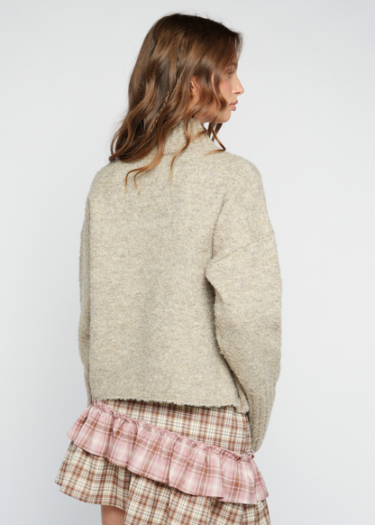 Daisy Street - Multicoloured Button Darla Cardigan