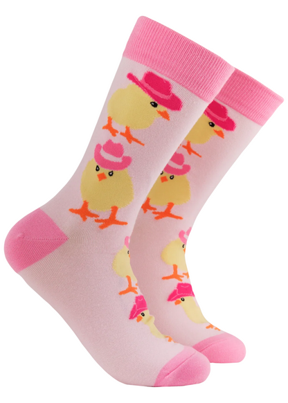 Socktopus - Pink Cowboy Chicks Socks