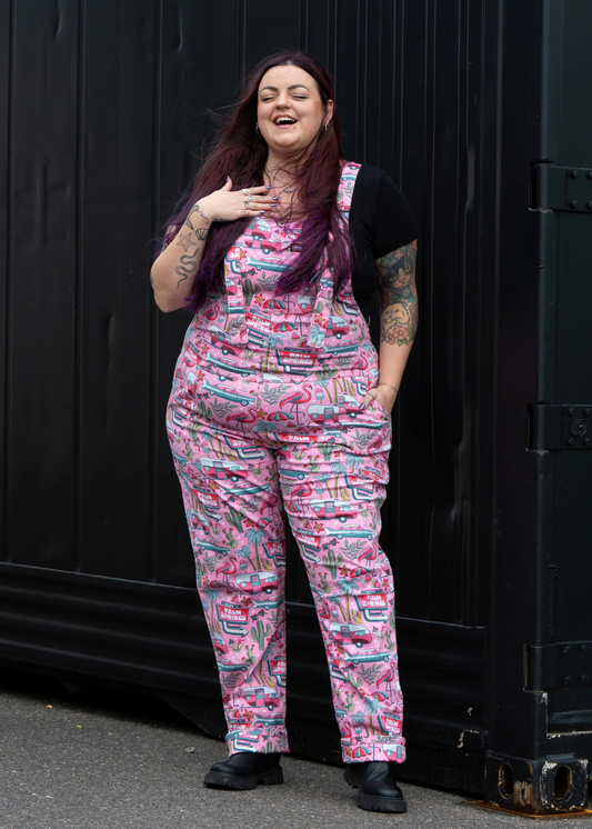 Run & Fly - Palm Springs Stretch Twill Dungarees