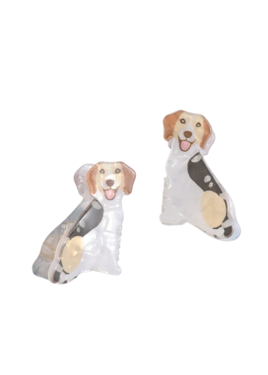 The Edit - Dog Hair Claw Clips Twin Pack