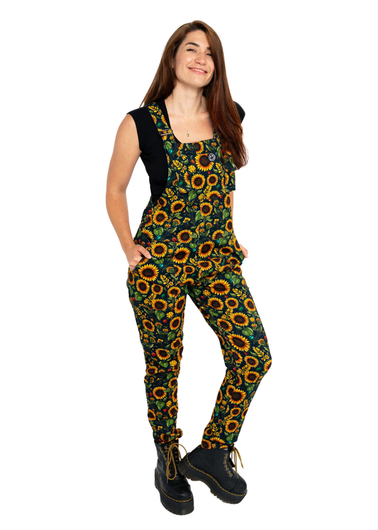 Rebel Romance - Sunflower Charity Stretch Dungarees