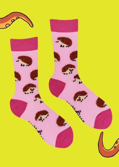 Socktopus - Fluffy Hedgehog Socks