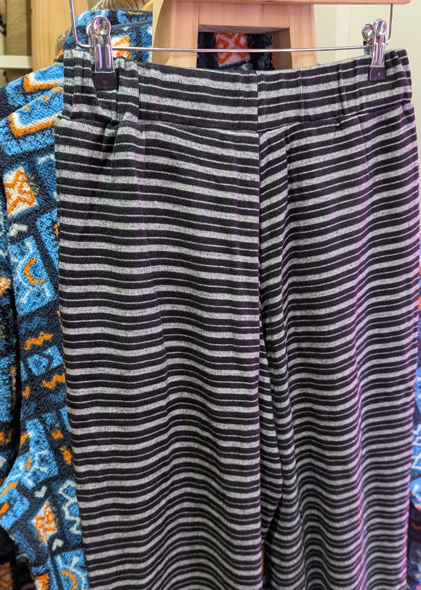 Daisy Street - Charcoal Grey Pinstripe Joggers