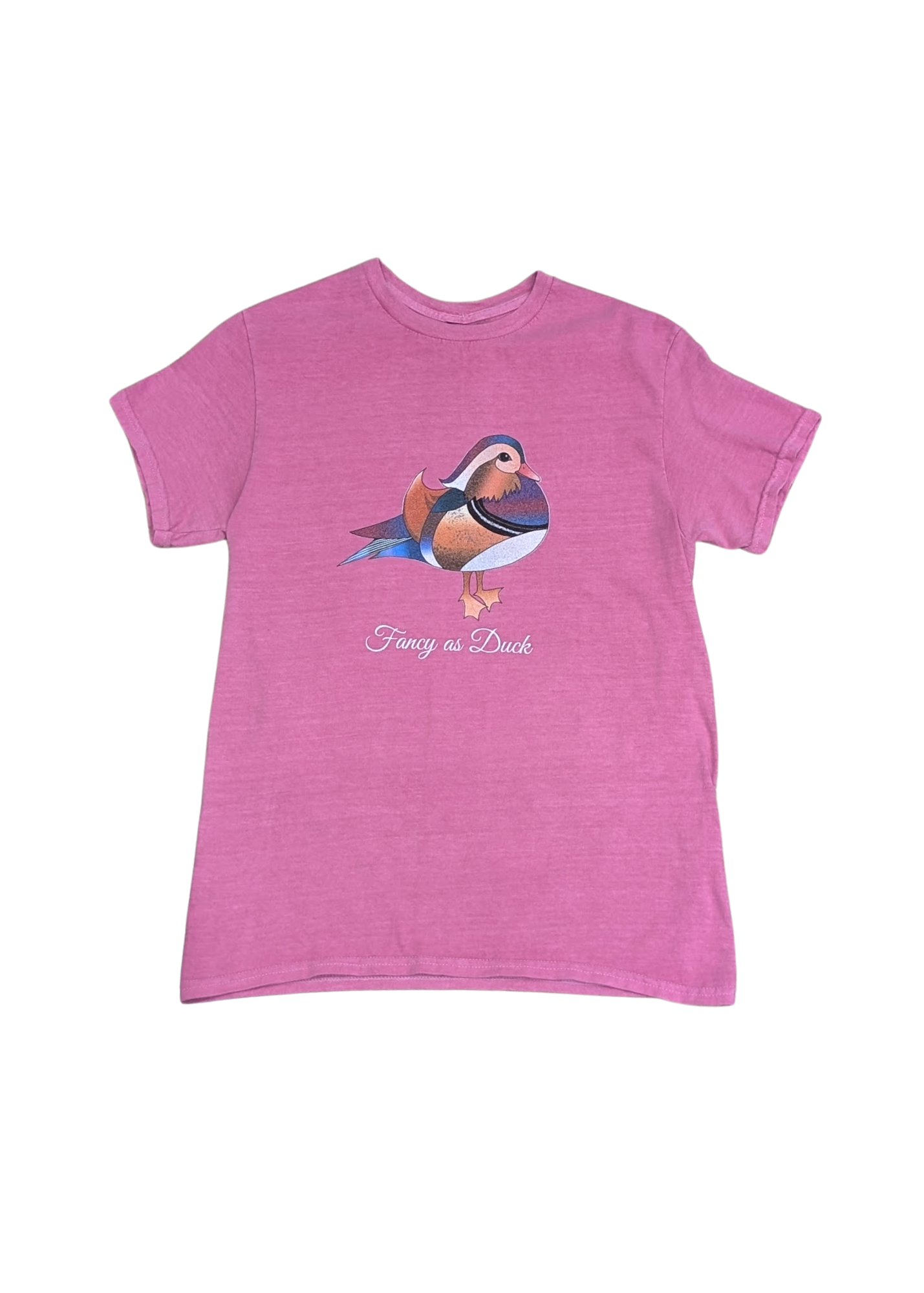 Home of Rainbows - Unisex Fancy as Duck Pink Tee