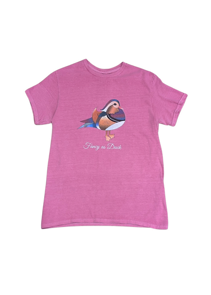 Home of Rainbows - Unisex Fancy as Duck Pink Tee