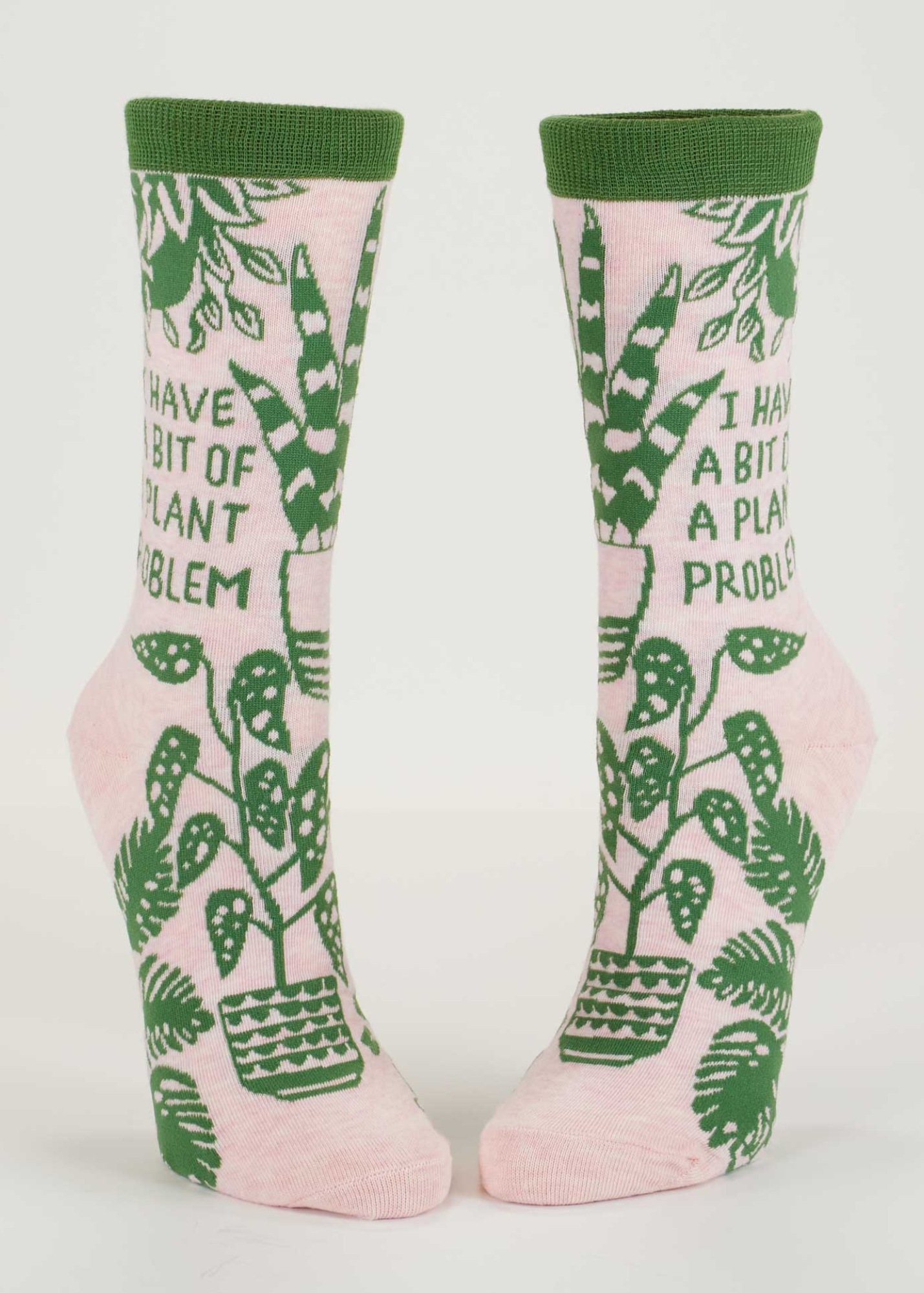 Blue Q - I Have a Bit of a Plant Problem Socks