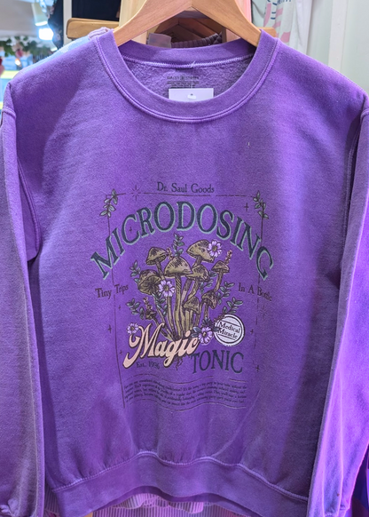 Daisy Street - Violet 'Microdosing' Mushroom Sweater