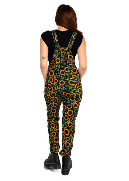 Rebel Romance - Sunflower Charity Stretch Dungarees