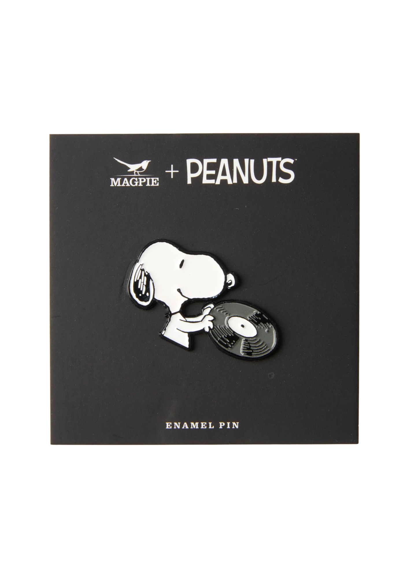 Magpie - Snoopy ‘Music is Life’ Enamel Pin