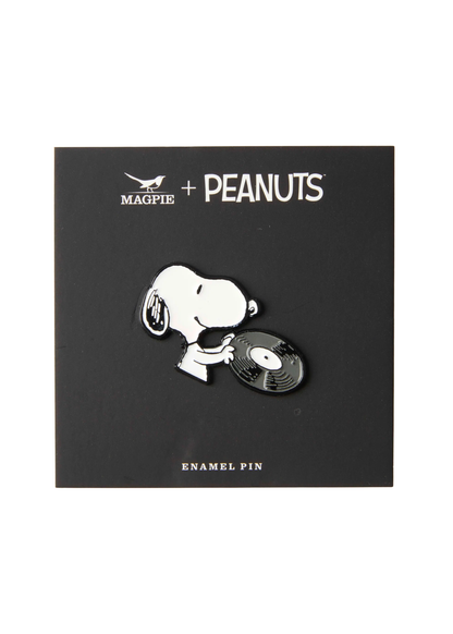 Magpie - Snoopy ‘Music is Life’ Enamel Pin
