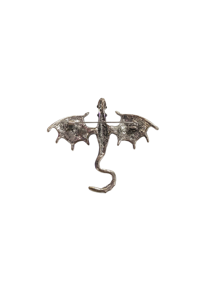 The Edit - Pink Dragon Brooch
