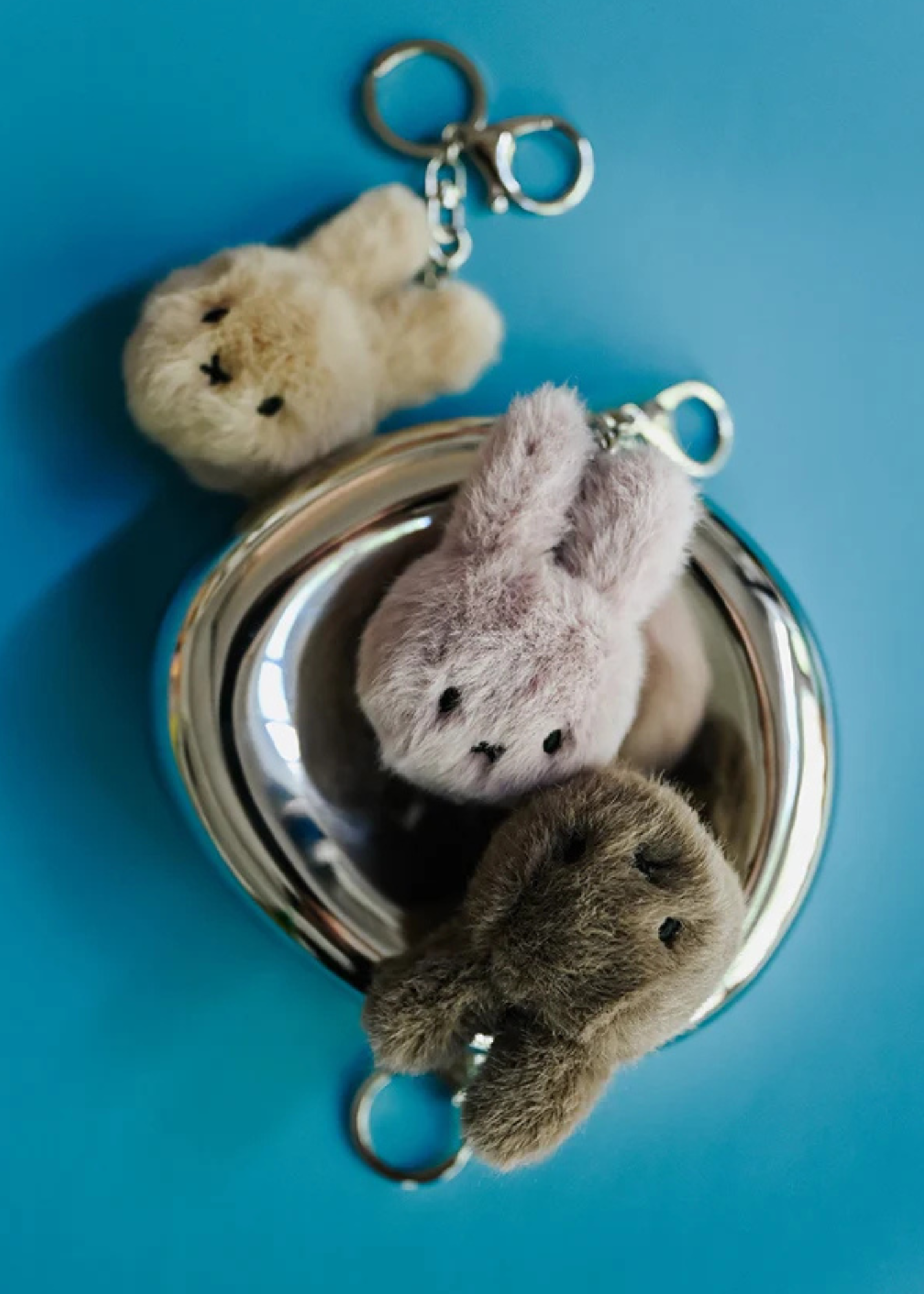 Miffy - Miffy Fuzzy ECO Keyring in Lilac