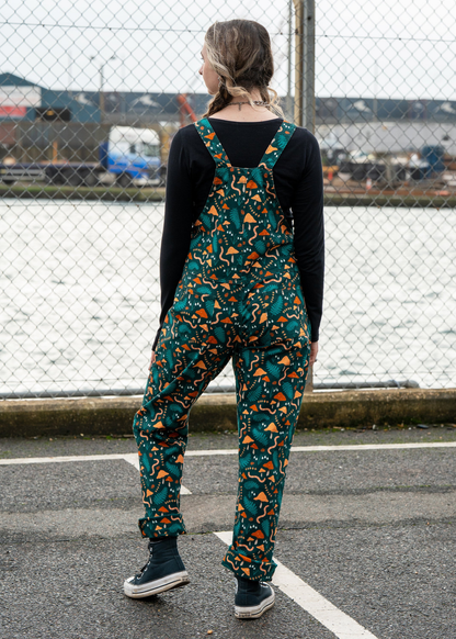 Rebel Romance x Clare Lewis Earthy Eden Stretch Dungarees