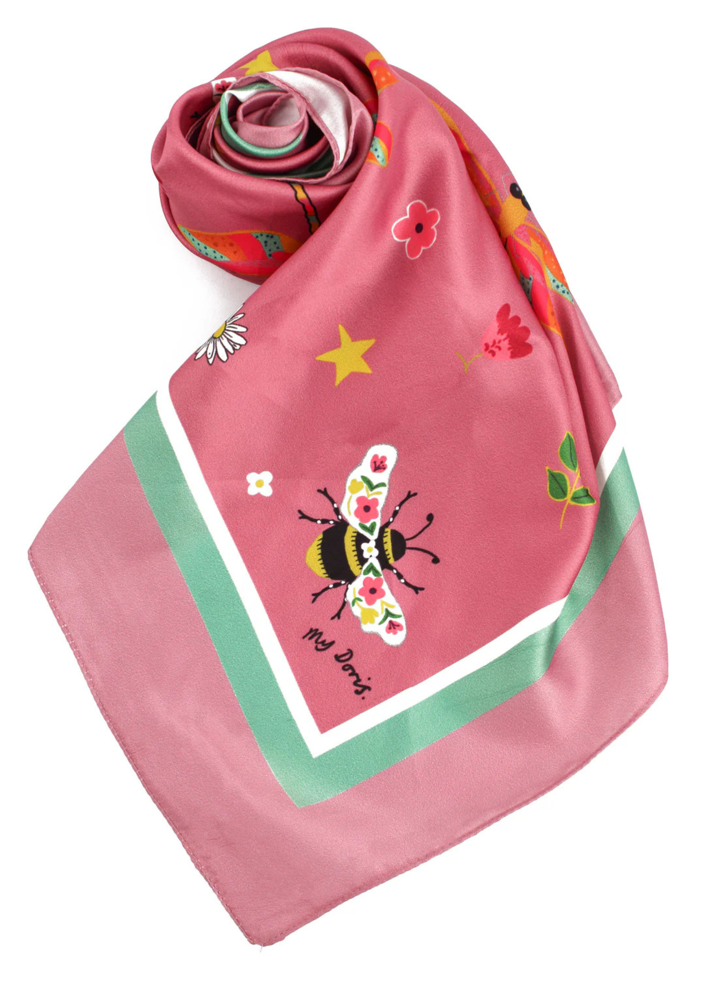 My Doris - Bee and Dragonfly Scarf