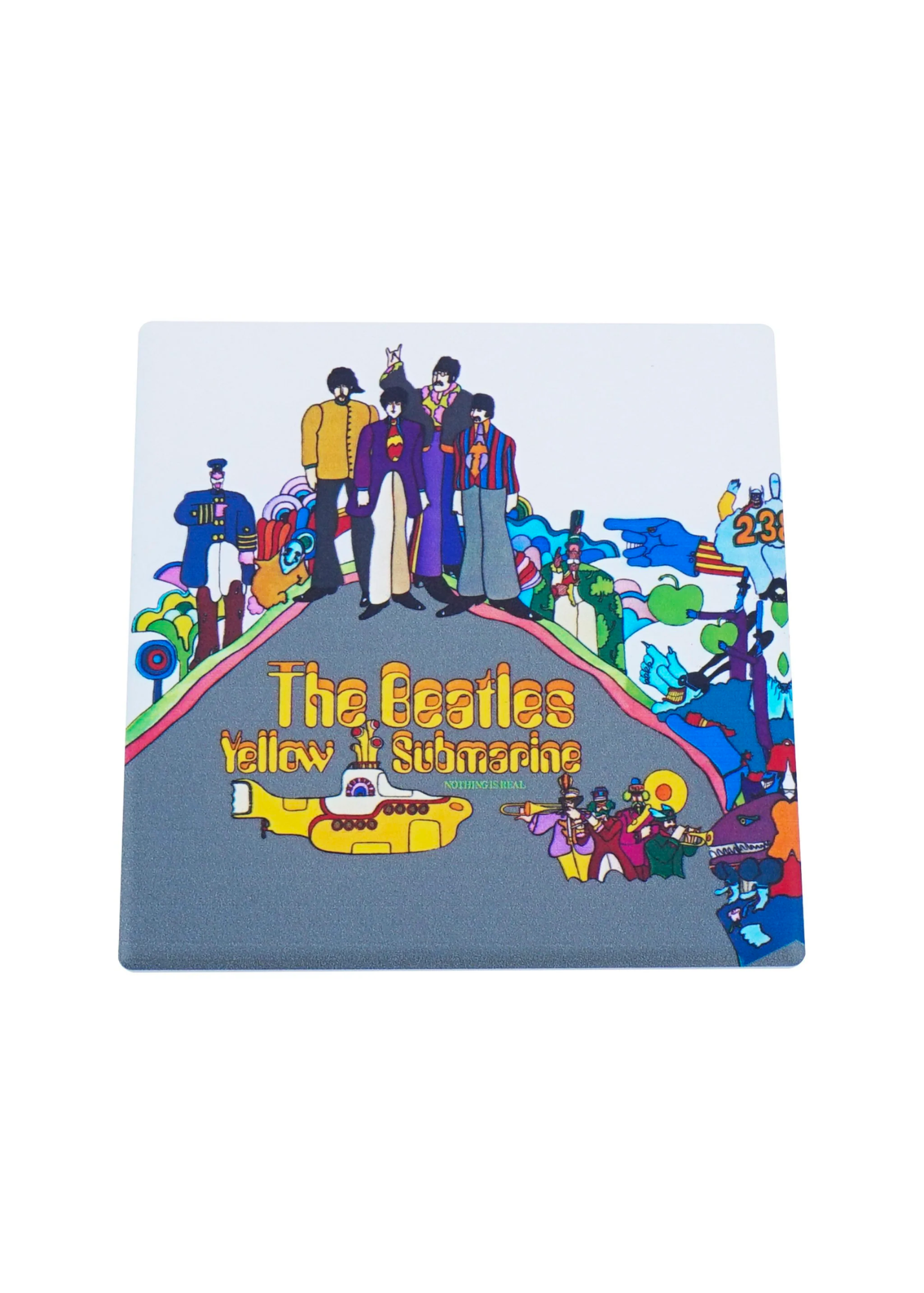 Half Moon Bay - The Beatles Yellow Submarine Ceramic Coaster