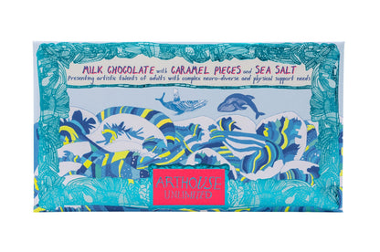 Arthouse Unlimited - Swim with Whales Milk Chocolate with Caramel & Sea Salt
