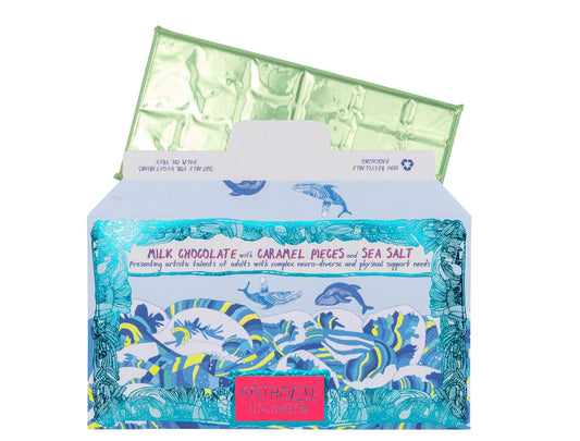 Arthouse Unlimited - Swim with Whales Milk Chocolate with Caramel & Sea Salt
