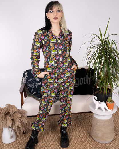 Run & Fly - Bewitched Stretch Twill Boiler Suit
