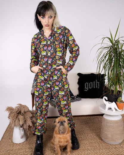 Run & Fly - Bewitched Stretch Twill Boiler Suit