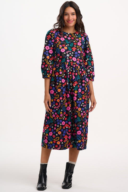 Sugarhill Brighton - Maria Toadstool Midi Smock Dress