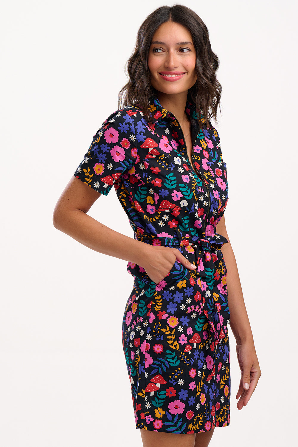 Sugarhill Brighton - Tasha Toadstool Mini Dress