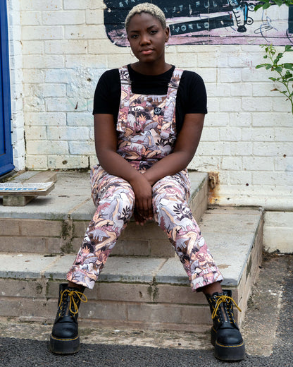 Rebel Romance - Dinoverse Stretch Dungarees