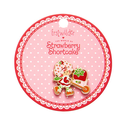 Erstwilder x Strawberry Shortcake - Strawberry Wheelbarrow Enamel Pin