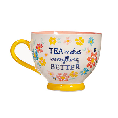 Sass & Belle - Folk Floral Teacup