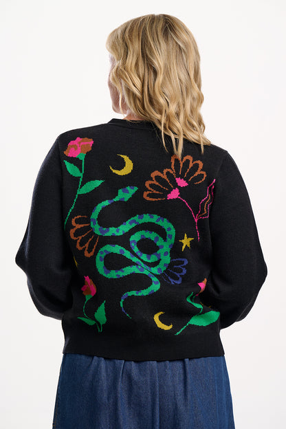Sugarhill Brighton - Adrian Floral Snake Cardigan