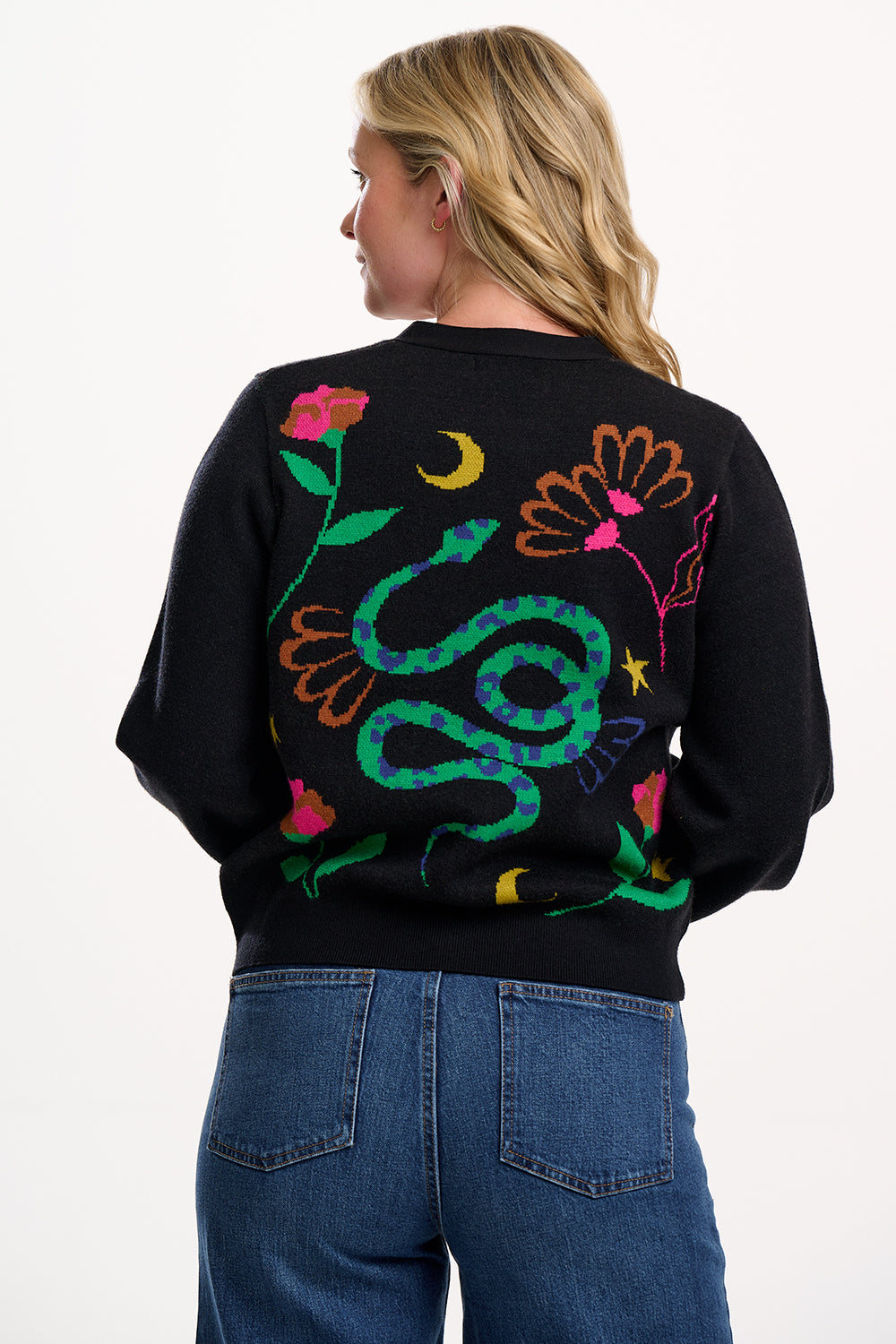 Sugarhill Brighton - Adrian Floral Snake Cardigan