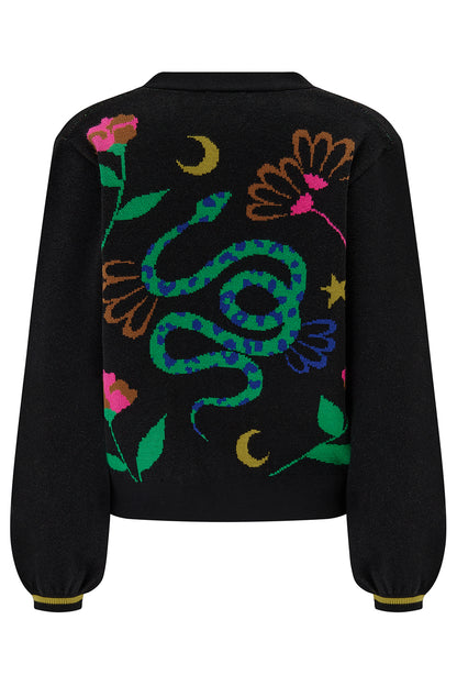 Sugarhill Brighton - Adrian Floral Snake Cardigan