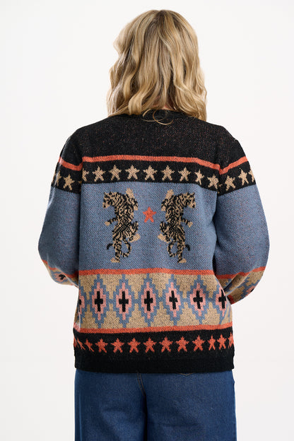 Sugarhill Brighton - Yvette Climbing Tigers Cardigan